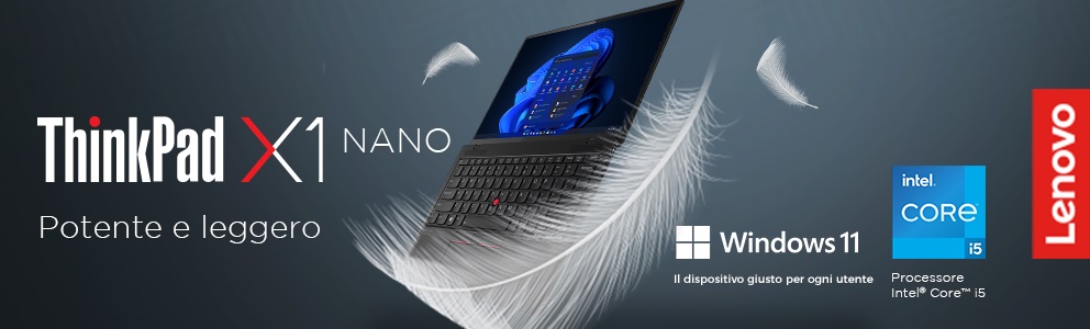 ThinkPad X1 Nano (13" Intel) Potente e leggero